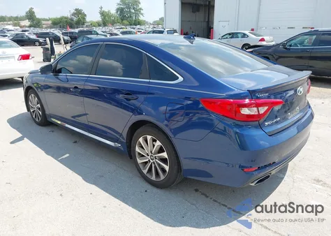 2015 Hyundai Sonata Sport z USA, uszkodzony, nr VIN 5NPE34AF5FH028346